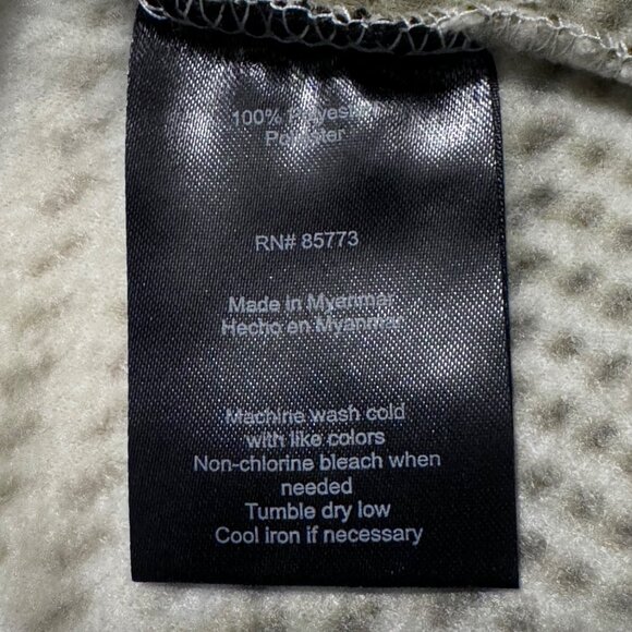 Womens Size Medium Plaid Fleece Hoodie Jacket With Zip-Up Closure & Front Pocket - Picture 12 of 12